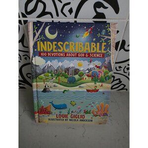 Hardcover Childrens Devotional Book Indescribable by Louie Giglio